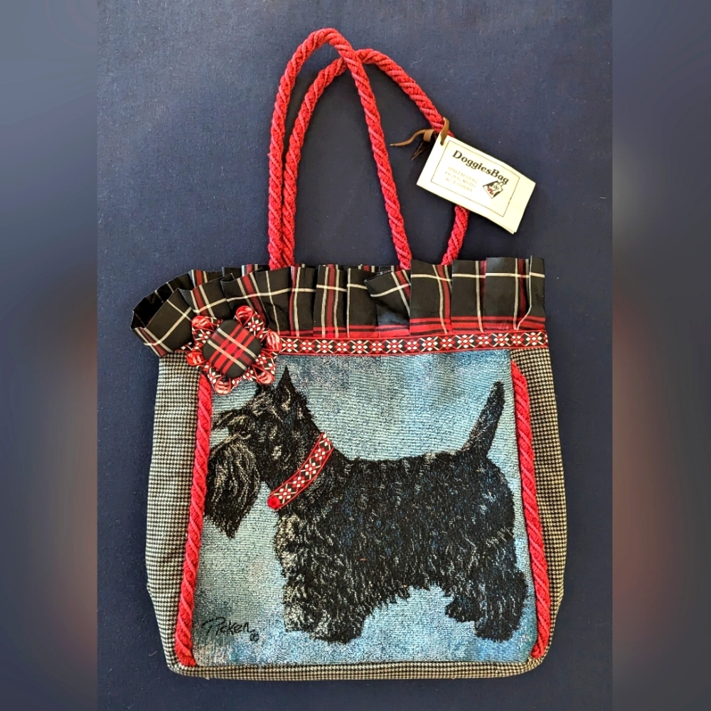 Large Scottish Terrier Tote